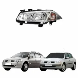 Farol Esquerdo Megane 2007 2008 a 2013 Tyc