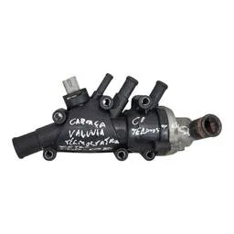 Carcaça Válvula Termostática Zetec Fiesta EcoSport 1.0 1.6