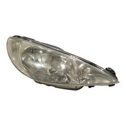 Farol Direito Peugeot 206 2003 A 2010 Foco Duplo C/Detalhe