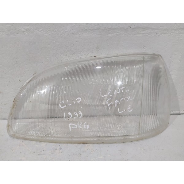 Lente Farol Dianteiro Esquerdo Renault Clio 1999