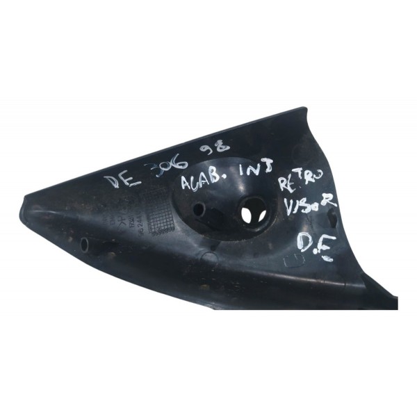 Acabamento Interno Retrovisor Esquerdo Peugeot 306 1998