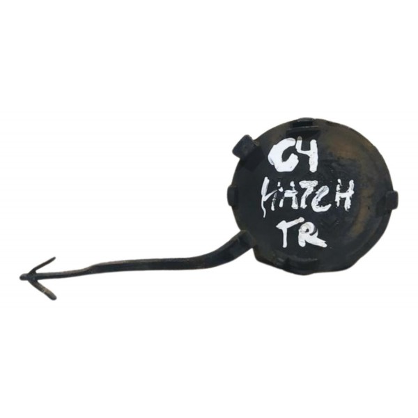 Tampa Reboque Para Choque Dianteiro Citroen C4 Hatch