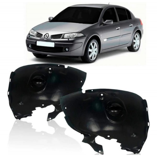 Para Barro Dianteiro Esquerdo Sem Furo Megane 2006 2013