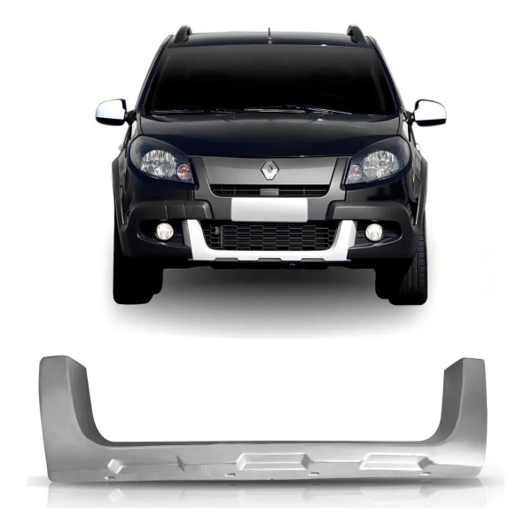 Moldura Para Choque Dianteiro Sandero Stepway 2012 2014 Prat