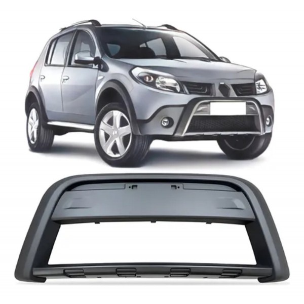 Moldura Central Para Choque Dianteiro Sandero Stepway 08 11