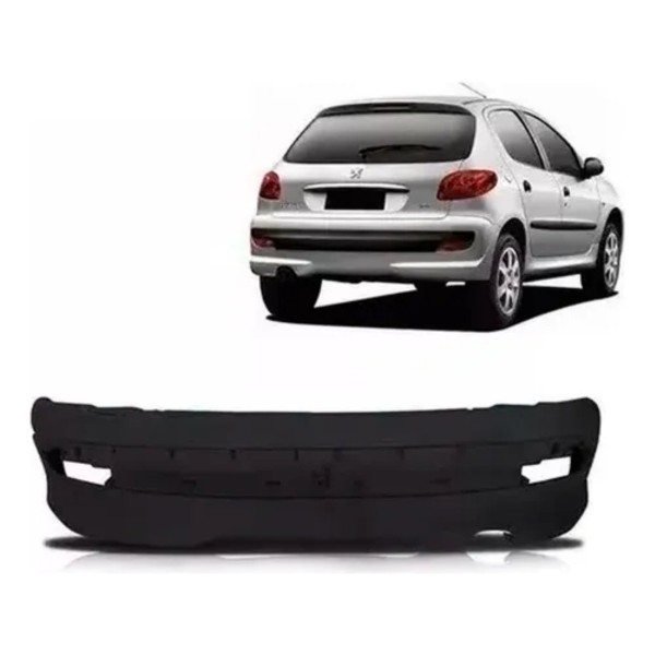 Para Choque Traseiro Peugeot 207 2009 2015