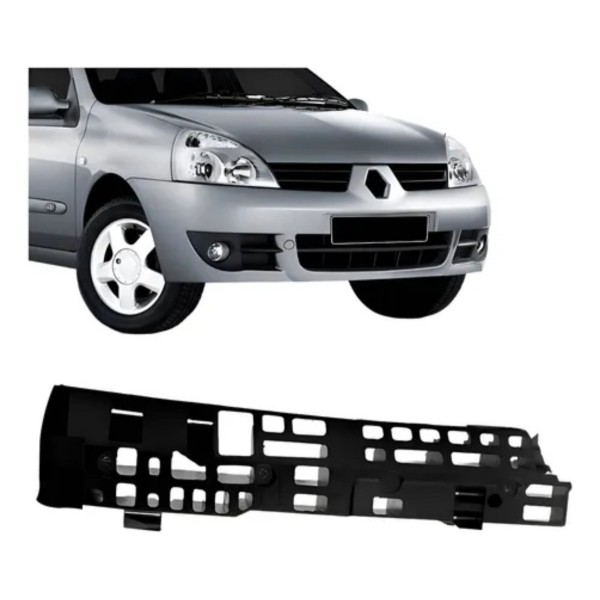 Alma Esquerda Para Choque Dianteiro Clio Sedan Hatch 2006 11