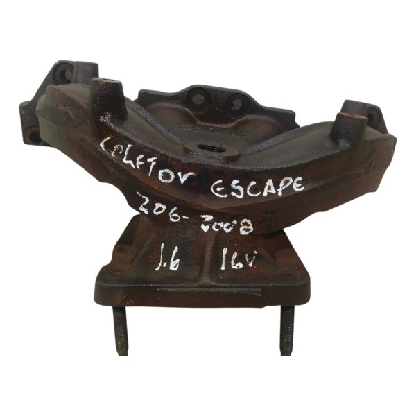 Coletor Escape Motor Peugeot 206 2008 1.6 16v