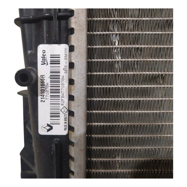 Radiador Agua Motor Renault Duster Oroch 2.0 16v 2016 Detalh