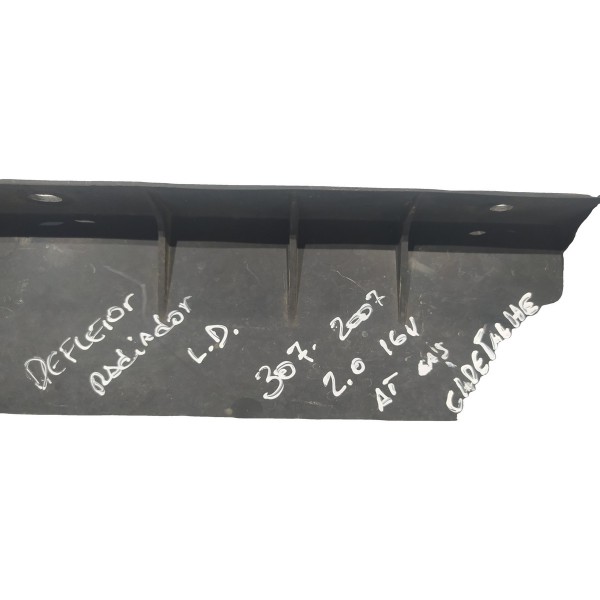 Defletor Radiador Direito Peugeot 307 2.0 16v 2007 Com Detal
