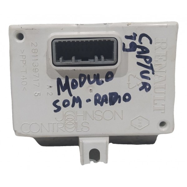 Modulo Som Radio Renault Captur 2019